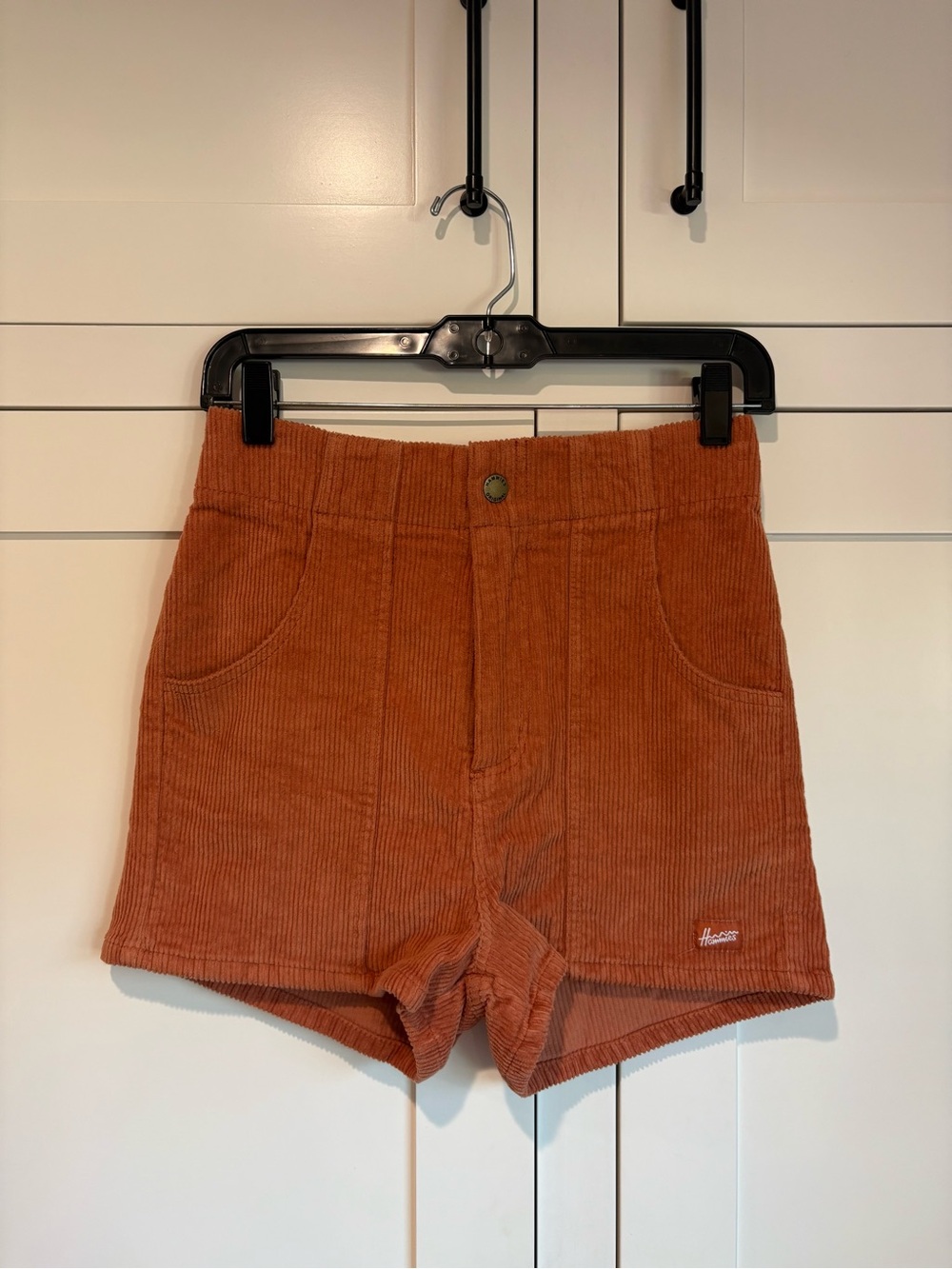 Hammies Rust Corduroy Shorts NWT Retro Surf Skater Coastal Girl